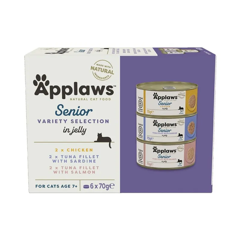 Applaws Multipack Senior in Jelly 6x70g