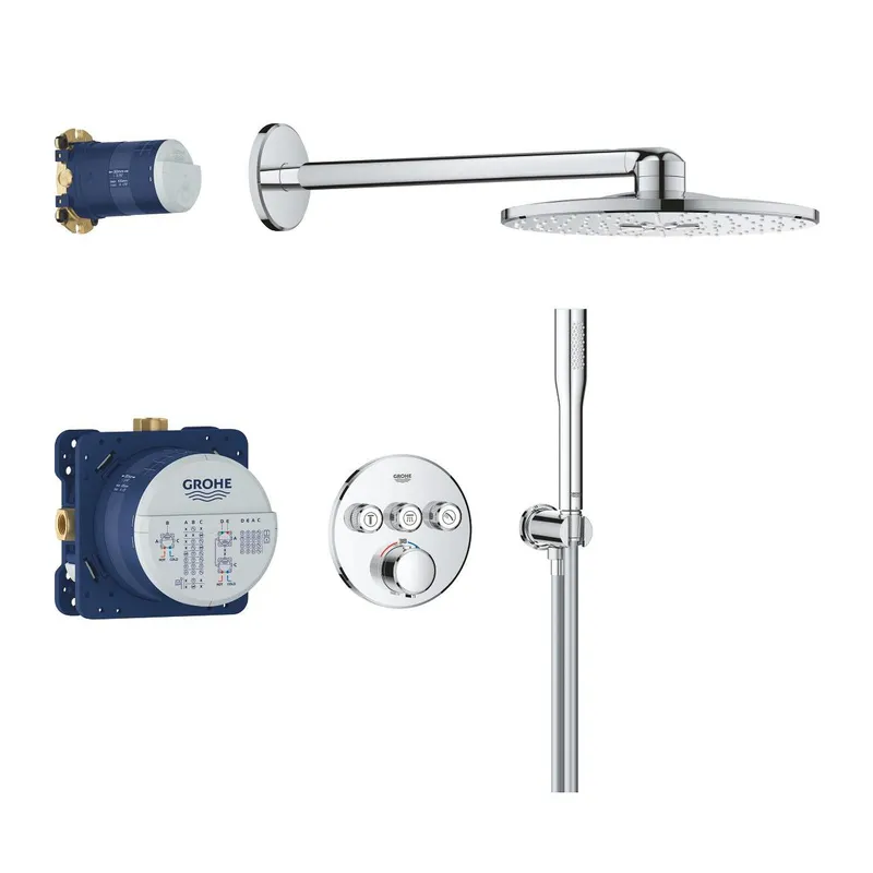 Grohe Precision SmartControl 34874000 Takduschset krom