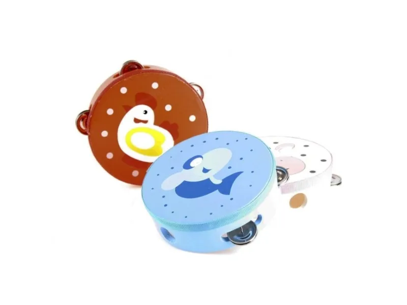 Tamburin m. djurmotiv