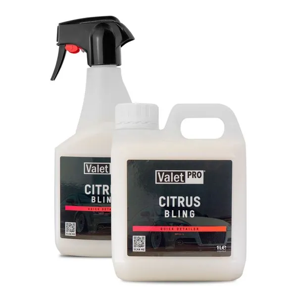 Rengörande Snabbvax VALETPRO Citrus Bling, 500 ml