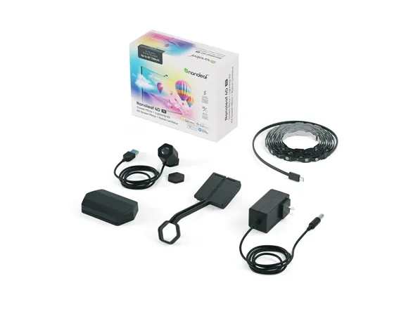 Nanoleaf 4D V2 Screen Mirror Camera + Lightstrip Kit (TVs Up to 65″)