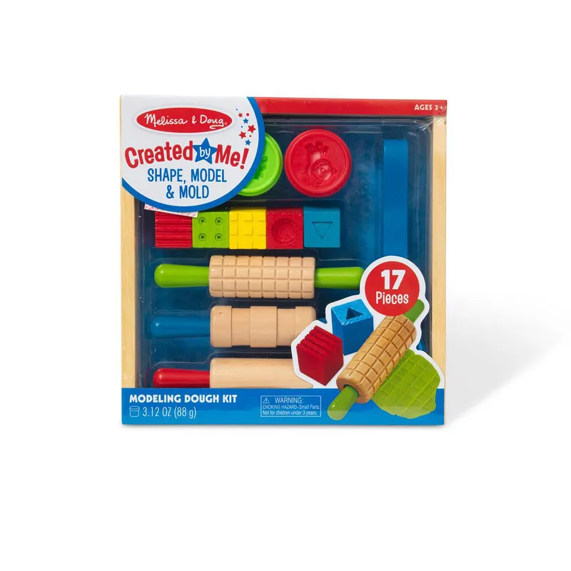 Melissa & Doug Clay Activity Set Shape Model And Mold