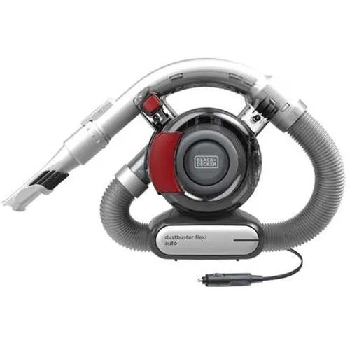Black & Decker DustBuster Flexi Auto PD1200AV – Dammsugare – handhållen – utan påse – röd/grå