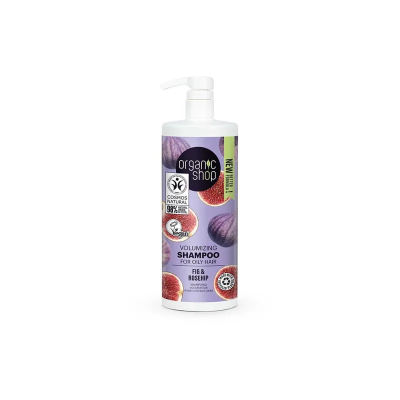 Organic Shop Volumizing Shampoo Fig & Rosehip 1000 ml