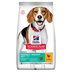 Adult Perfect Weight Medium torrfoder med kyckling Hundfoder - 2 kg