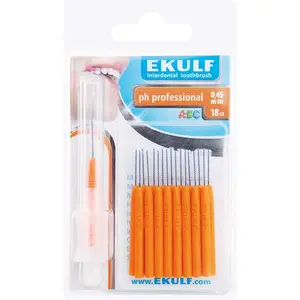 Ekulf Ph Professional Mellanrumsborste 0,45 mm 18-pack