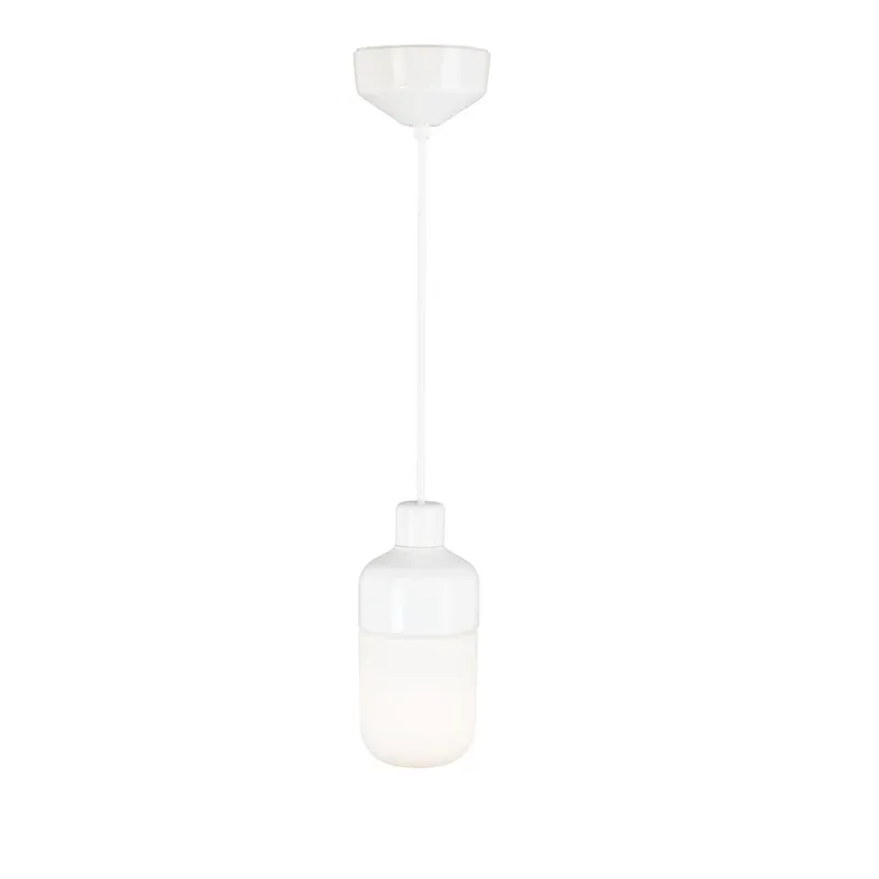 Ohm Vit Taklampa Opal E27 Max 40W