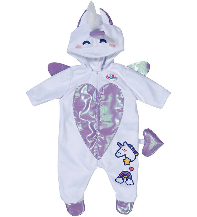 Unicorn Onesie Dockkläder 43cm BABY born
