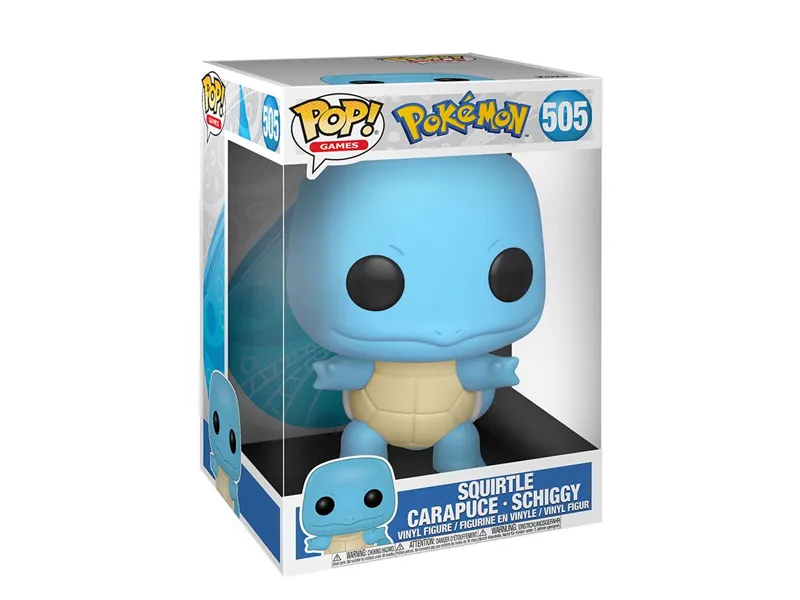 Funko! POP VINYL Games 505 Pokemon Squirtle – Funko! – Leksaksaffären