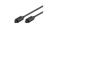 Goobay Toslink-kabel 5 mm Toslink-kontakt > Toslink-kontakt, ø 5 mm, 10 m