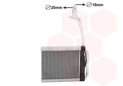 Värmepaket VAN WEZEL 18016706