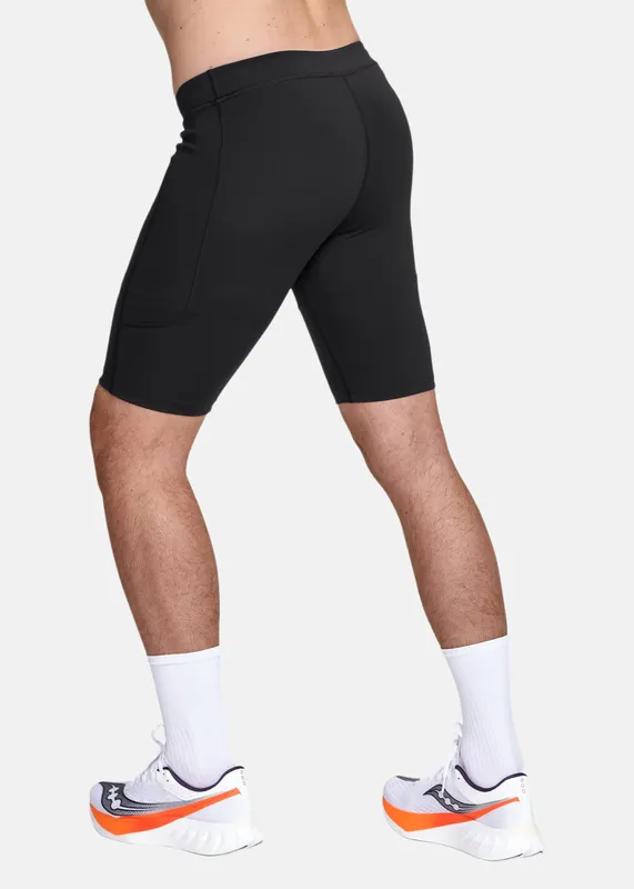 Dahlie Tights Athlete 10-inch 2.0 M Herr Svart XL | Löpartights