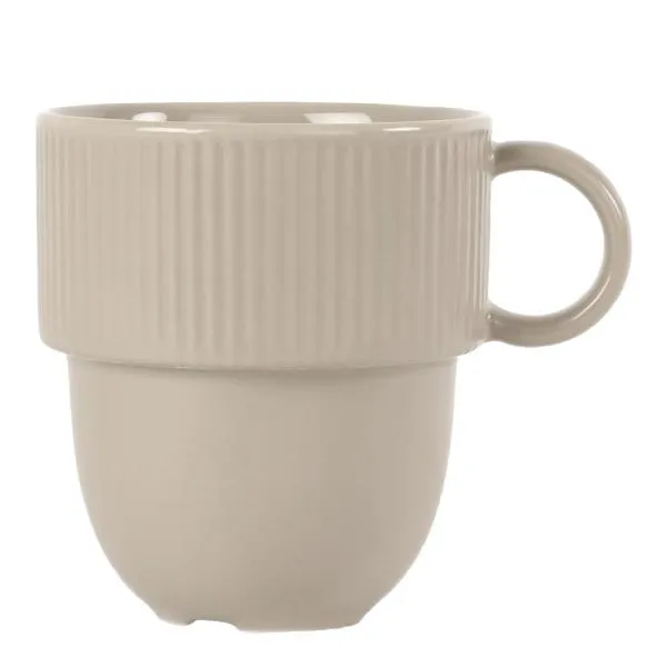 Sagaform Inka kopp med öra 27 cl Beige