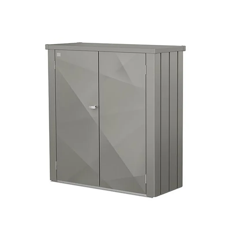 Biohort, Romeo terasskåp M X-Design metallic quartz grey
