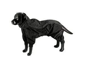 Dogman Dot Raincoat Waterproof Dog Overall Reflective Pattern 65cm