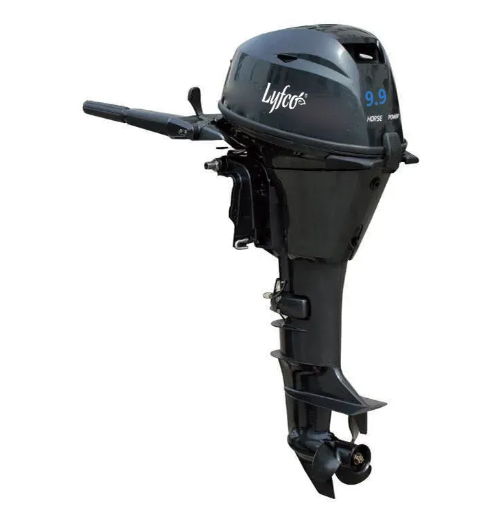 Båtmotor 9,8 hk | 2-Cylindrig 4-Takt | 12 L Bränsletank | Tillerhandtag