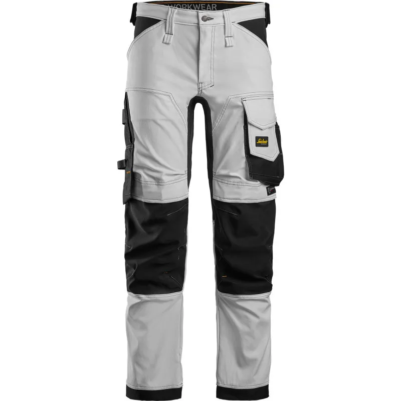 ARBETSBYXA STRETCH AW VIT/SVART STL 088 | Beijerbygg Byggmaterial
