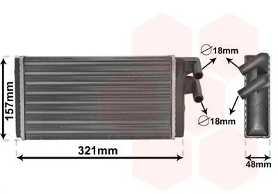 Värmepaket VAN WEZEL 03006052