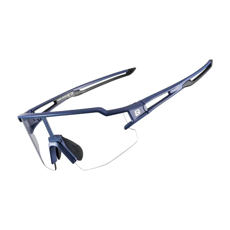 Rockbros photochromic UV400 Cykelglasögon - Blå (Blå)