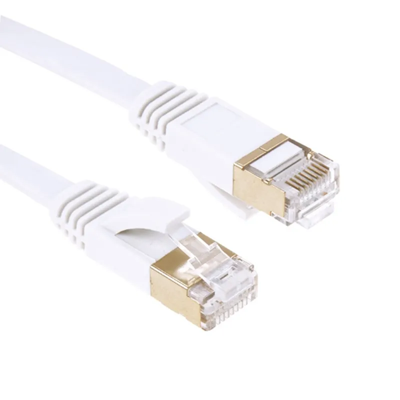 10m – Platt Nätverkskabel Cat7 – Internetkabel