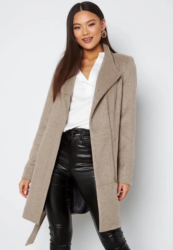 Twodope Belt 3/4 wool jacket (#4853)