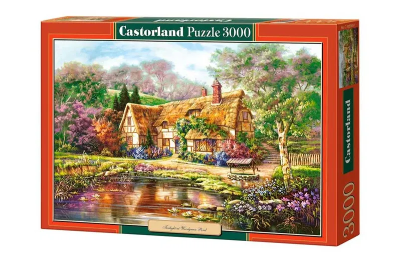 Castorland Pussel - Stugan vid dammen 3000 Bitar