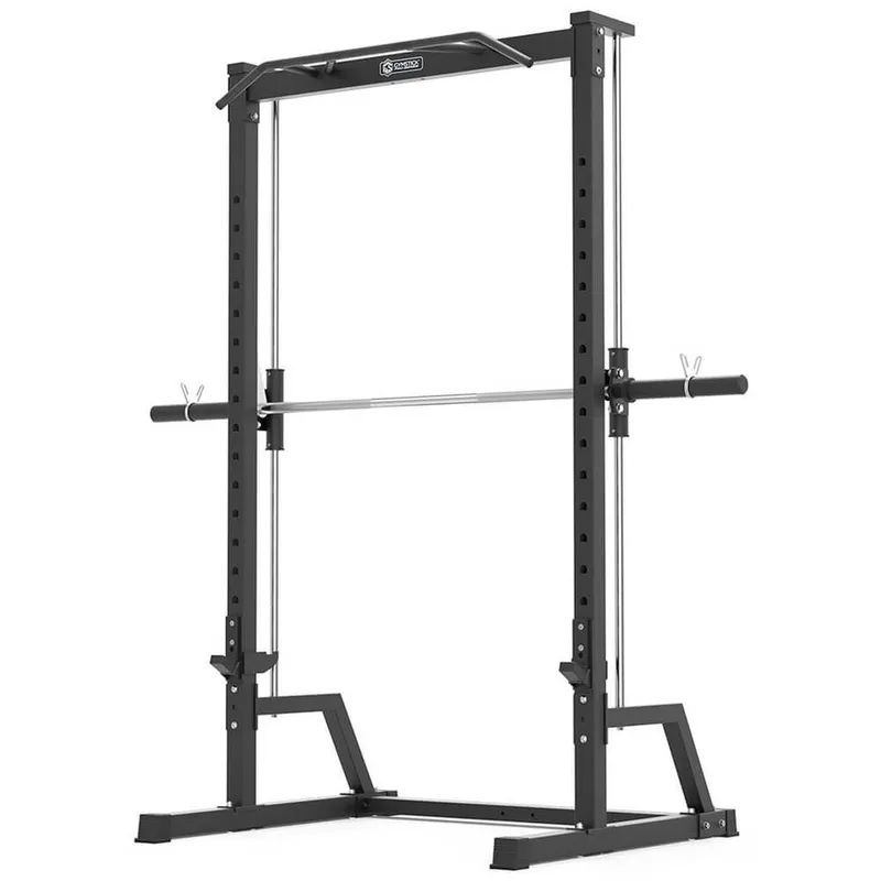Half Rack Smith med Chinsräcke Svart - Gymstick