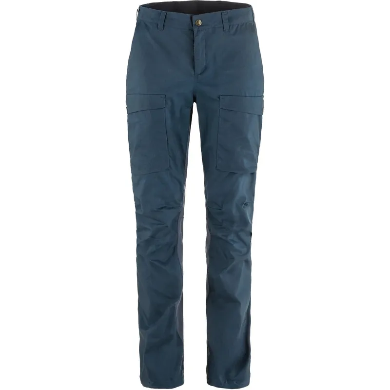 Fjällräven Women’s Abisko Hybrid Trail Trousers Navy (#4836)