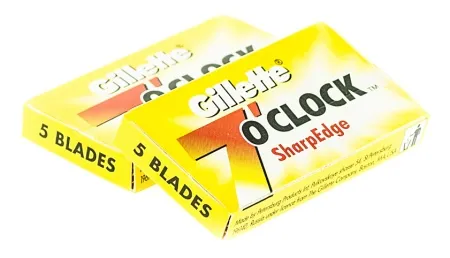 Dubbelrakblad 7 O’clock Sharp Edge x5