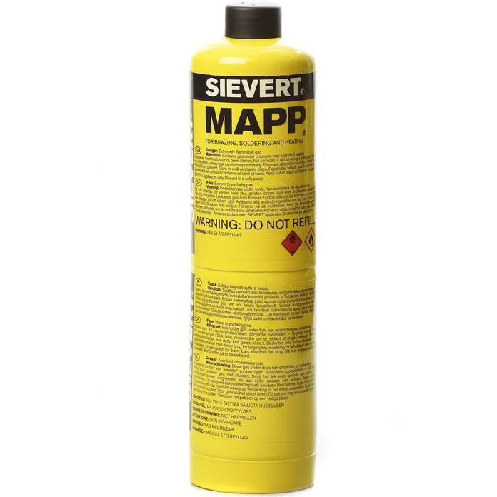 Sievert MAPP-gas Gasflaska EU (7/16″)