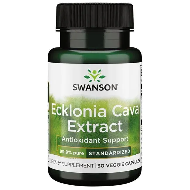 Swanson - Ecklonia Cava-extrakt, 30 vegetabiliska kapslar