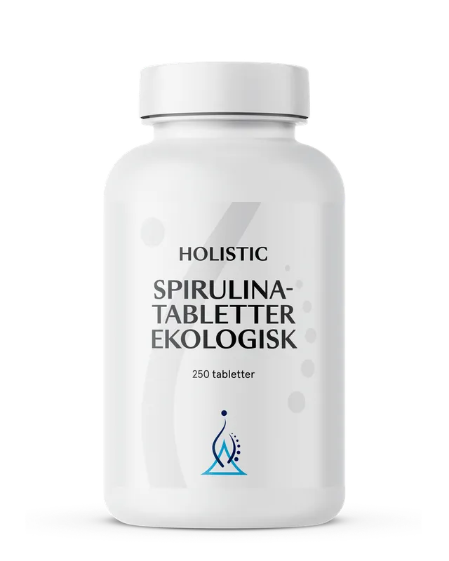 Holistic Active Spirulina Tabletter, 250 tabl