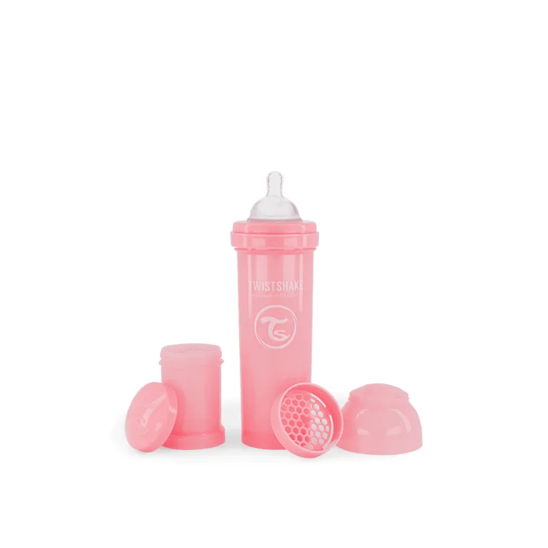 Twistshake Anti-Colic Pastell Rosa 330 ml