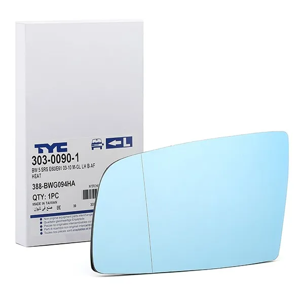 Backspegelglas TYC 303-0090-1