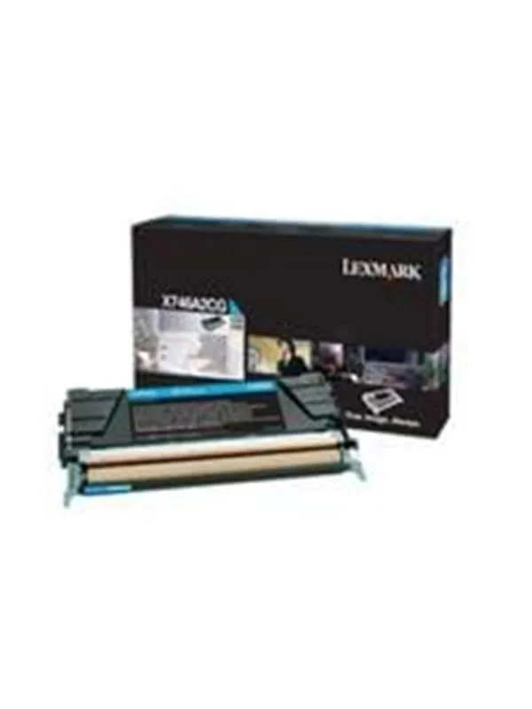 Lexmark X746A3CG - Tonerkassett Blå
