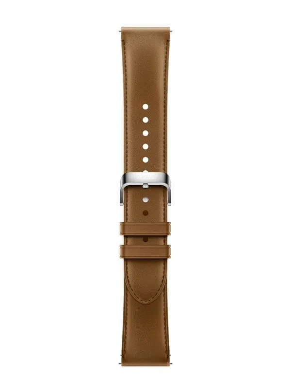 Xiaomi Watch Brown Leather Strap