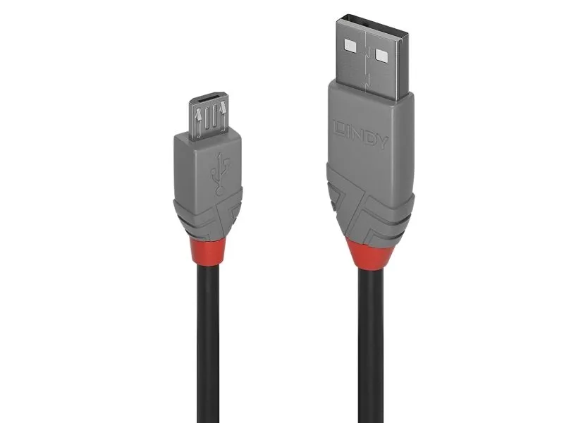 Lindy Anthra Line - USB cable - USB to Micro-USB Type B - 5 m