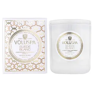 Voluspa Classic Maison Blanc doftljus 60 timmar Suede Blanc