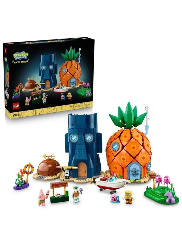 LEGO Icons 11386 Svampbob Fyrkant: Bikinibotten