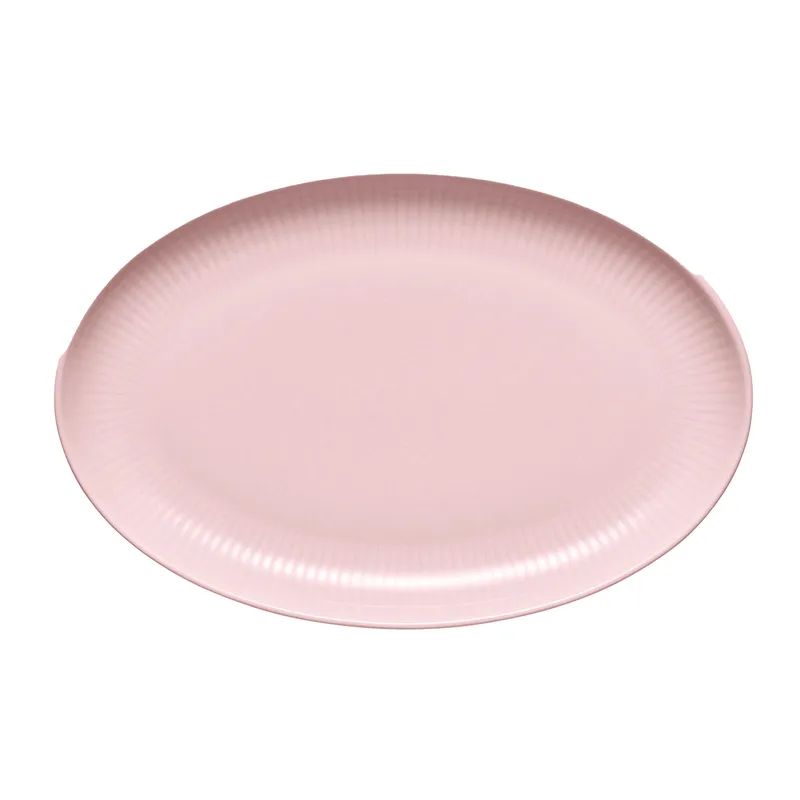 Eva trio Legio Nova Palette oval coupe tallrik 24,5 cm, soft pink