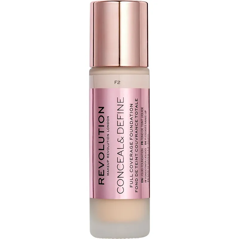 Makeup Revolution Conceal & Define Foundation F2 – 23 ml