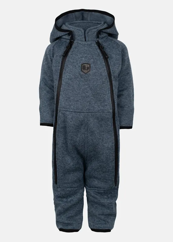 Lindberg Bormio Vindfleeceoverall, Blå, 62