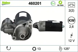 VALEO 460201 Startmotor