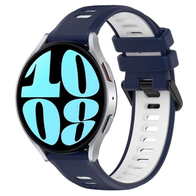 Samsung Galaxy Watch 6 Klockarmband – Midnattsblå/Vit