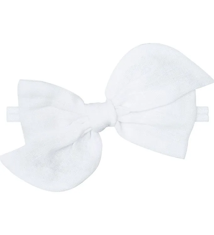Little Wonders Elastiskt hårband - Katie - White