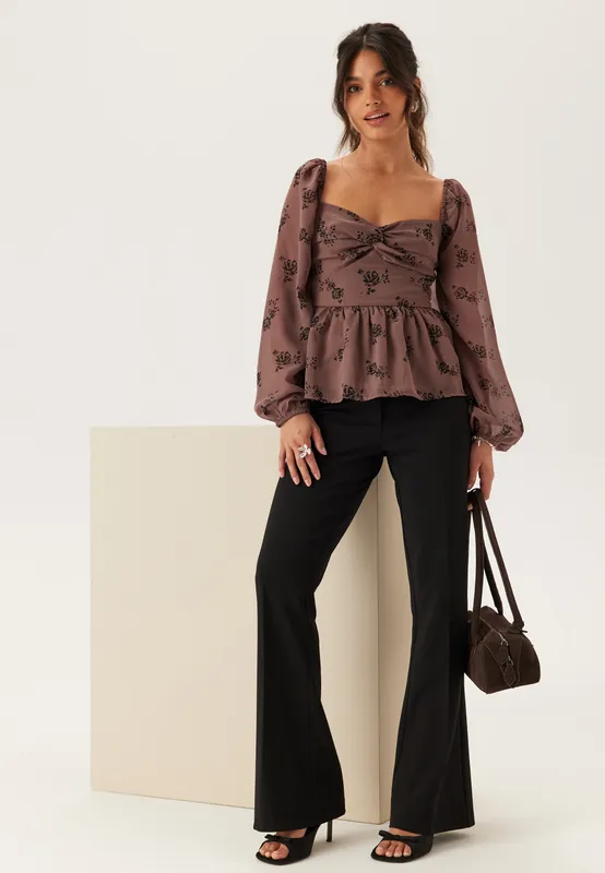 Twist Detail Blouse (#9514)