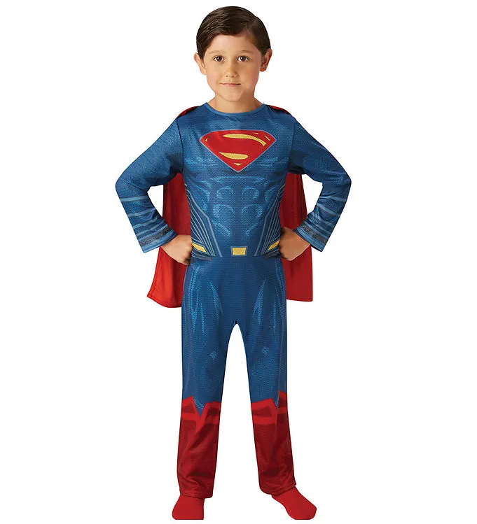 Superman Barn Maskeraddräkt - Medium