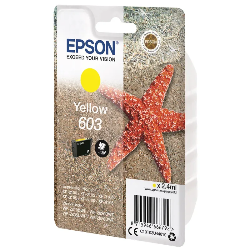 Epson Bläckpatron 603 gul 2.4 ml