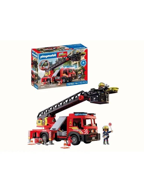 Playmobil City Action – Fire Ladder Truck