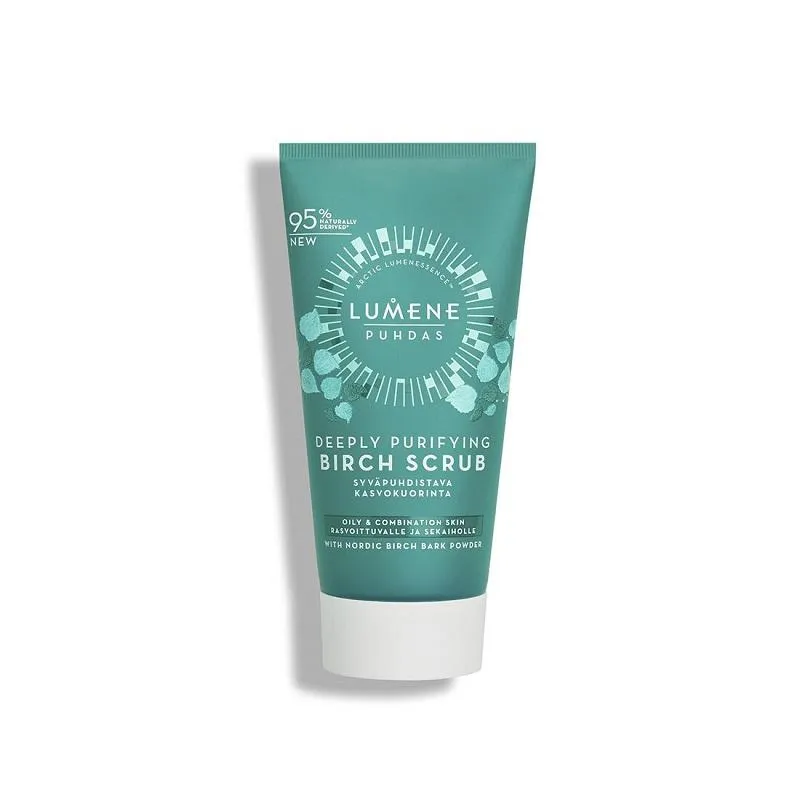 Köp 2 få 25% | Lumene PUHDAS Deeply Purifying Birch Scrub 75 ml